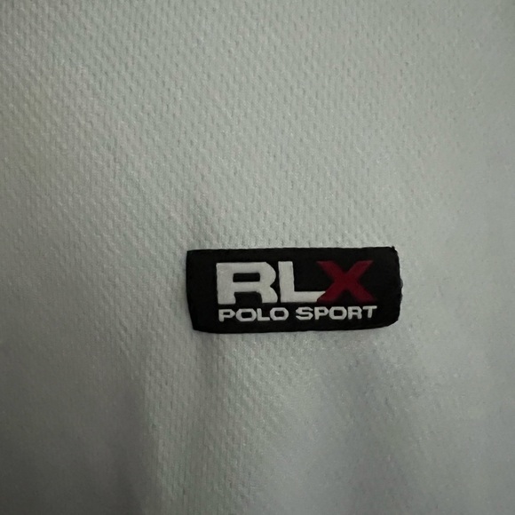 Men’s .”RLX Polo Sport” Black/White Tank Top - Picture 3 of 5